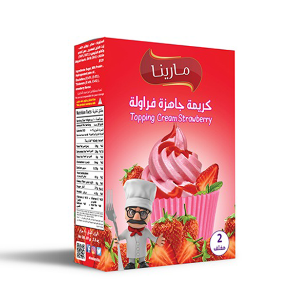 كريمة جاهزة فراولة