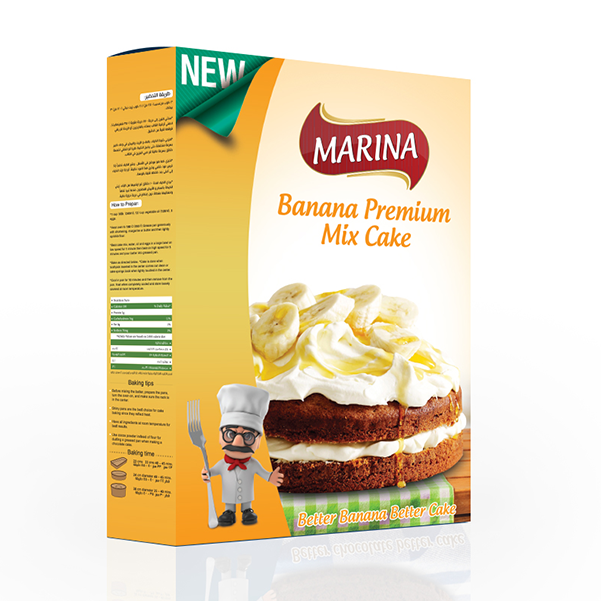 Banana Premium Mix Cake