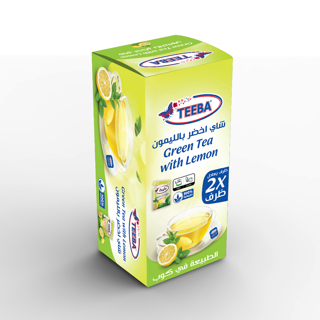 شاي أخضر بالليمون